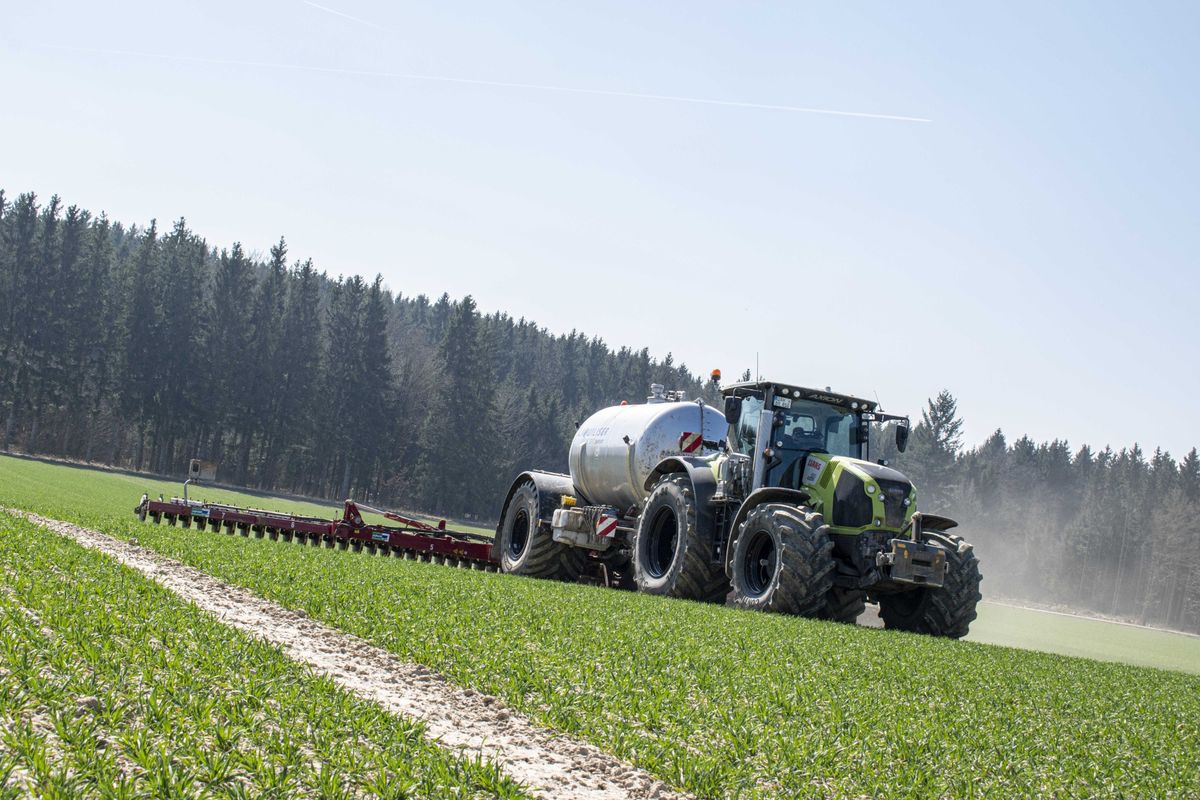 Cultan-Düngung ohne Nitrat
